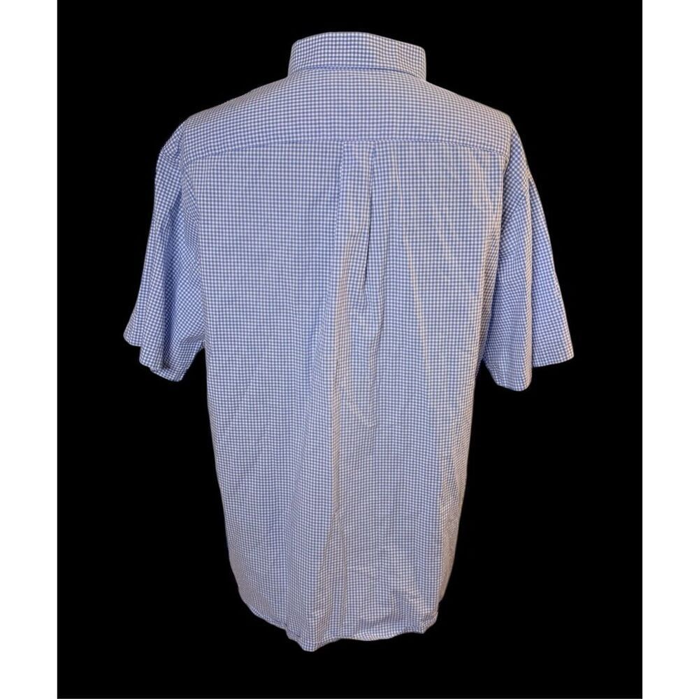 Daniel Cremieux Gingham Short Sleeve Button Down Sz. XL - Picture 6 of 10